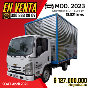 Chevrolet NLR 2023 Furgón Carga Seca