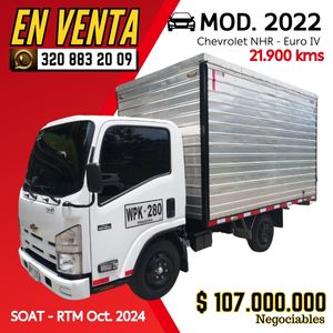 Chevrolet NHR 2022 Furgón Carga Seca