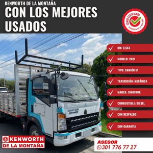 SINOTRUK 5 TONELADAS CAMION MEDIA ESTACA FERRETERO