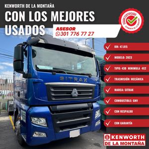 SITRAK 2023 SUPER MINIMULA 4X2 430 HP CABEZOTE AZUL